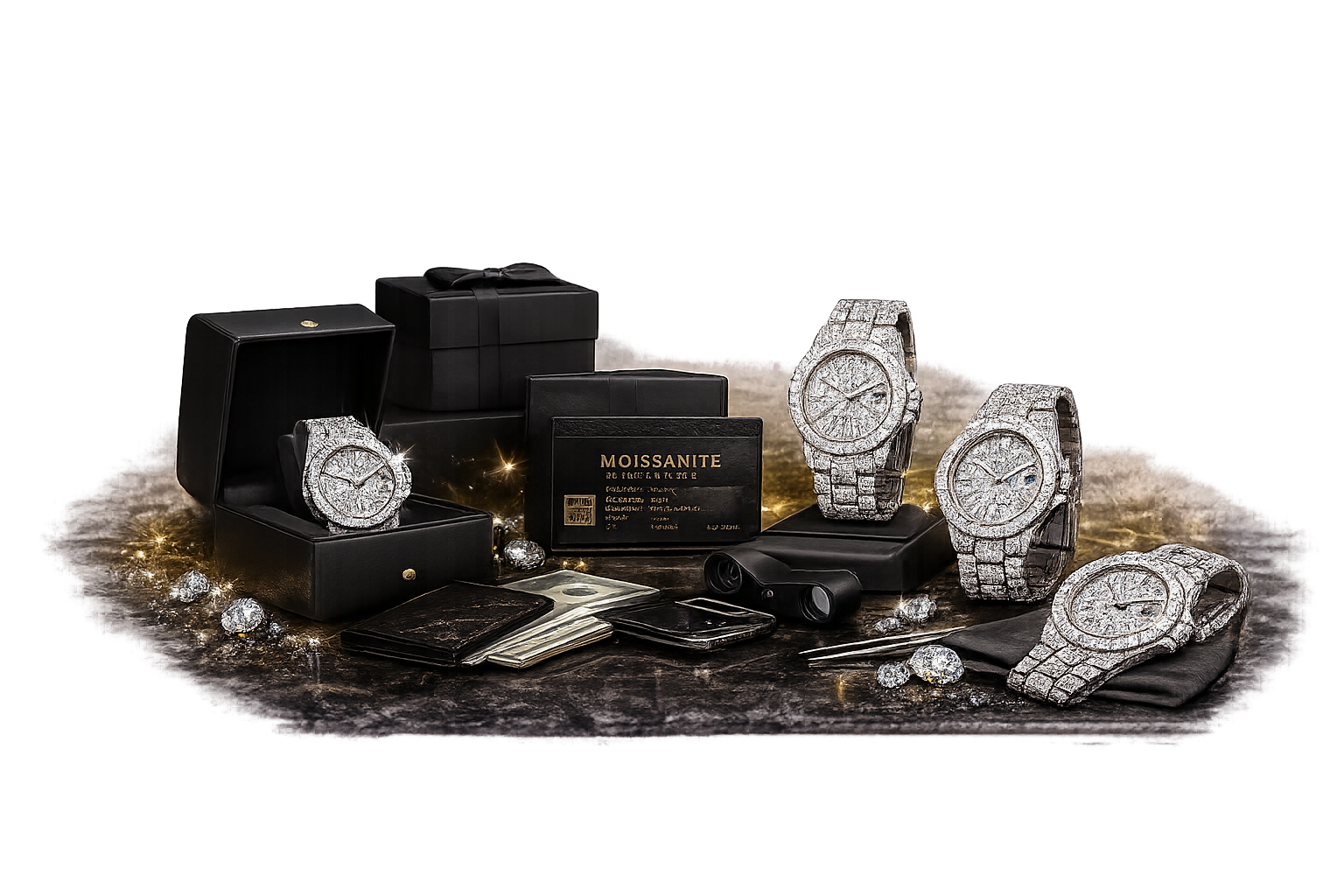 Moissanite watch Supplier